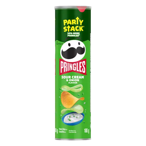 Potato Chips Party Stack Sour Cream & Onion 188 g