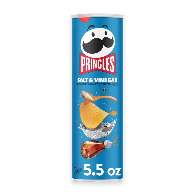 Salt and Vinegar Potato Crisps Chips