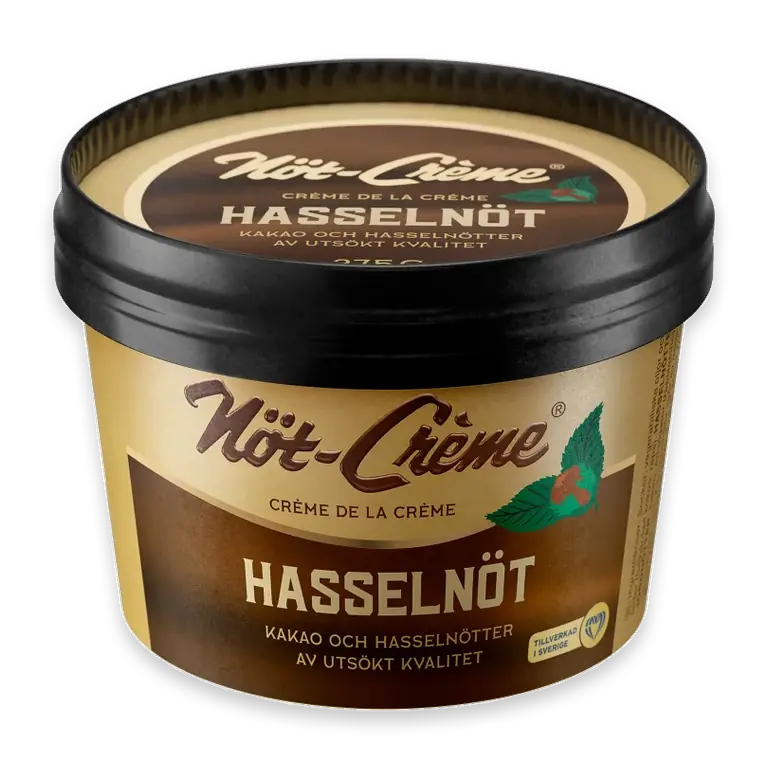 Hasselnötskräm Créme de la créme 275g