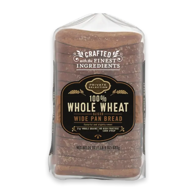 100% Whole Wheat Bread Wide Pan