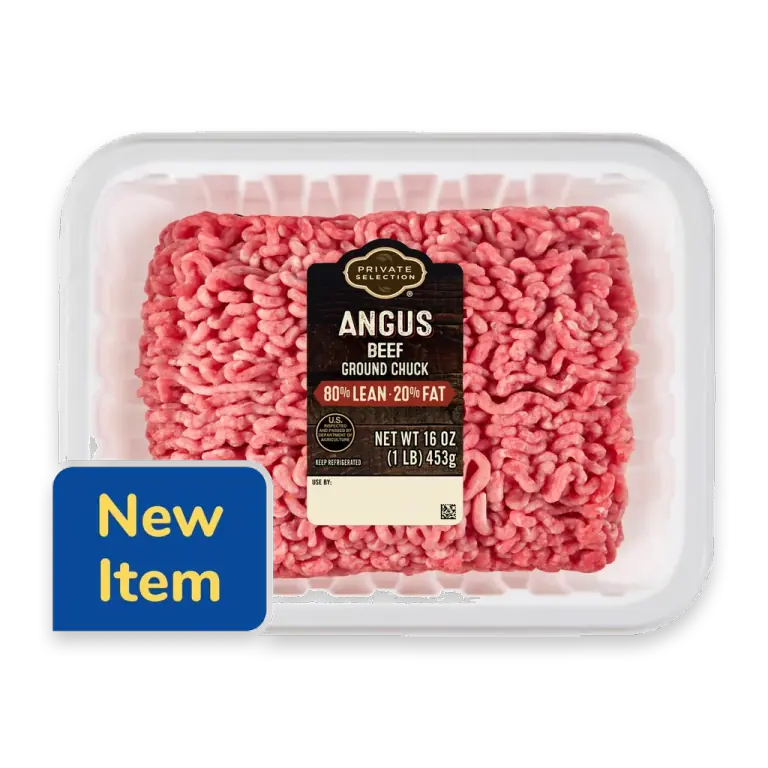 80/20 Angus Chuck Ground Beef Tray 1 LB