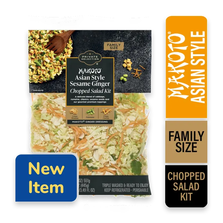 Asian Salad Kit Family Size