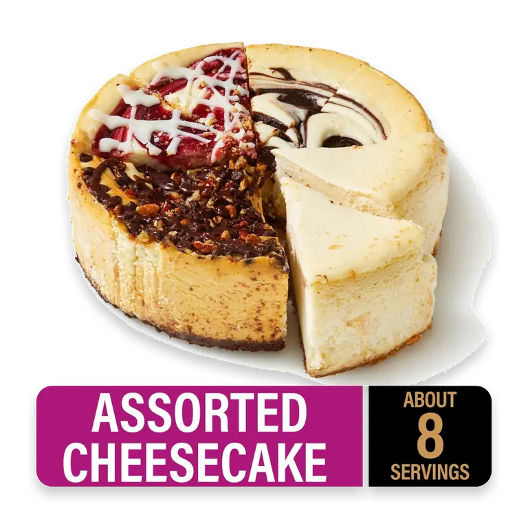 Assorted New York Style Cheesecake Slices