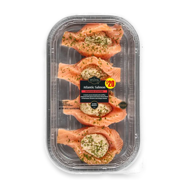 Atlantic Salmon Seafood Stuffed Large Pan