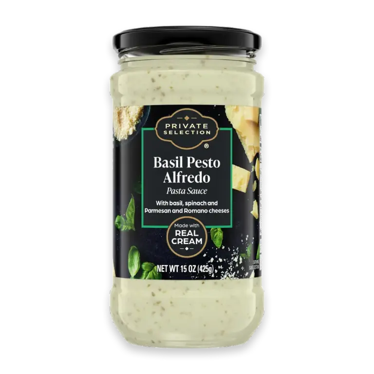 Basil Pesto Alfredo Pasta Sauce