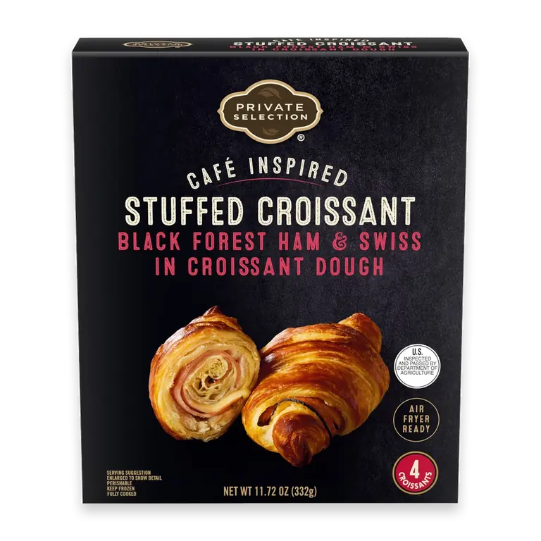 Black Forest Ham and Swiss Stuffed Croissant