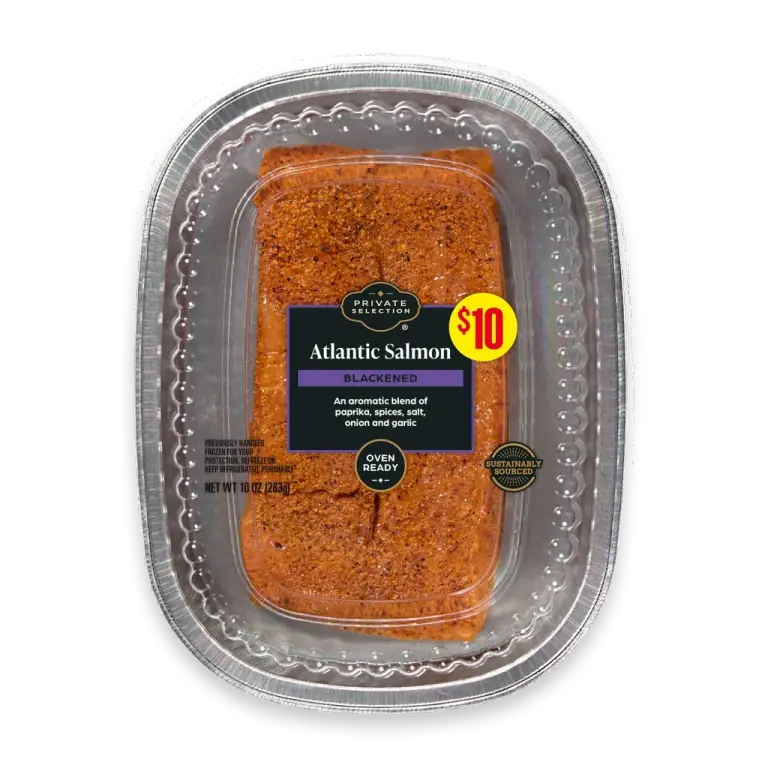 Blackened Atlantic Salmon