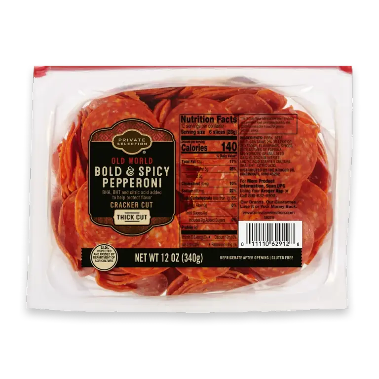 Bold & Spicy Pepperoni Cracker Cut