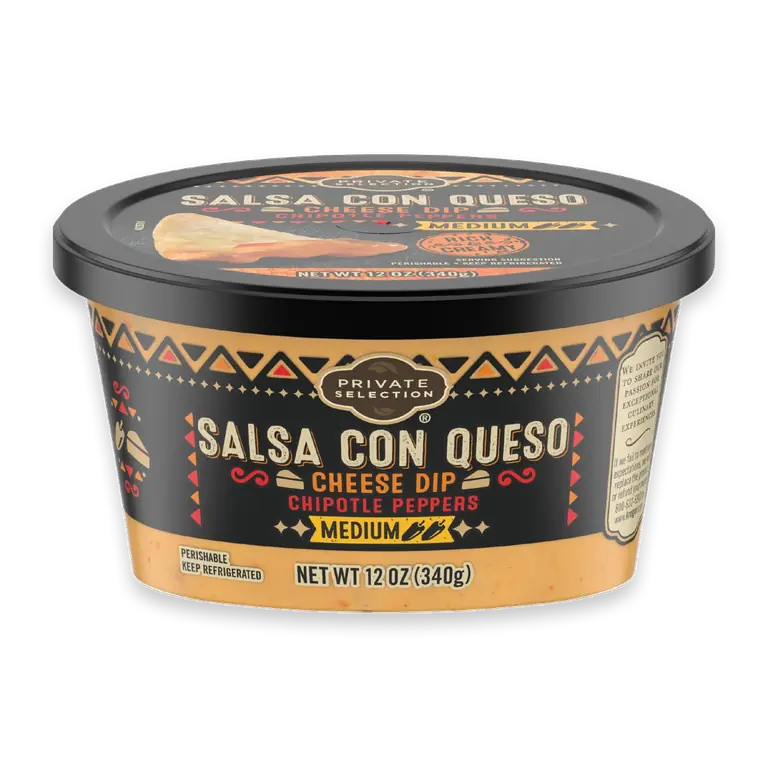 Chipotle Peppers Medium Salsa Con Queso Cheese Dip