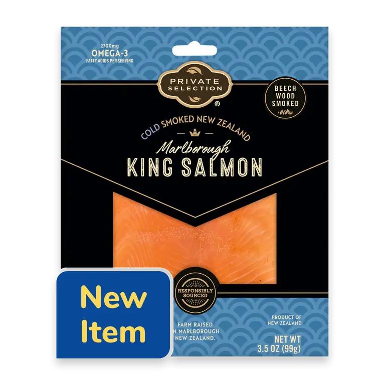 Cold Smoked Marlborough King Salmon
