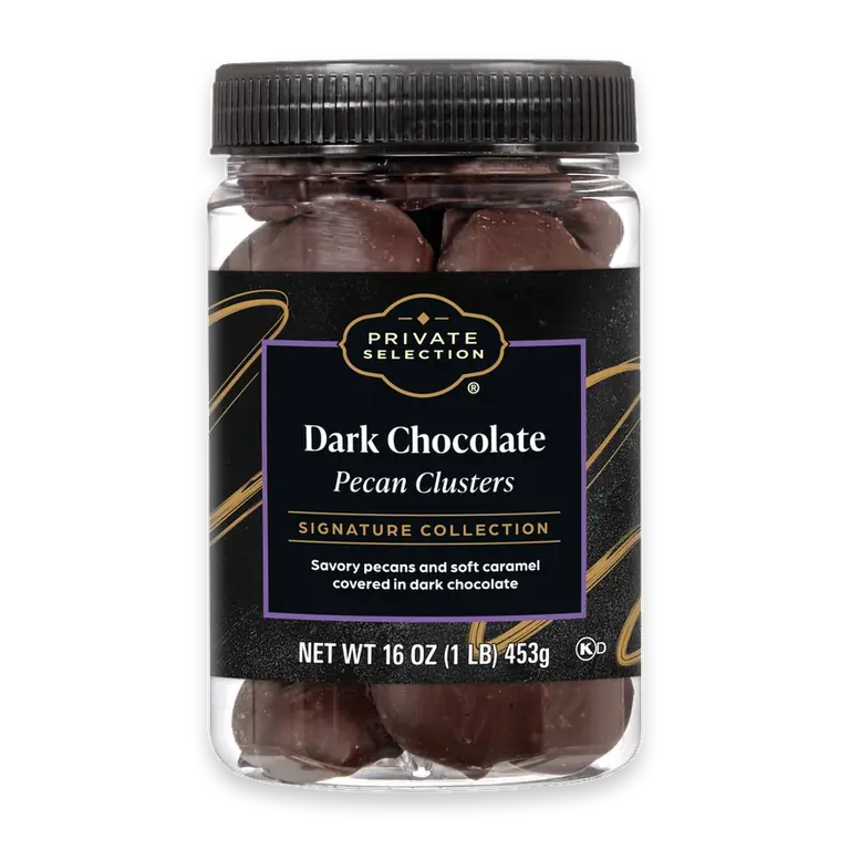 Dark Chocolate Pecan Clusters