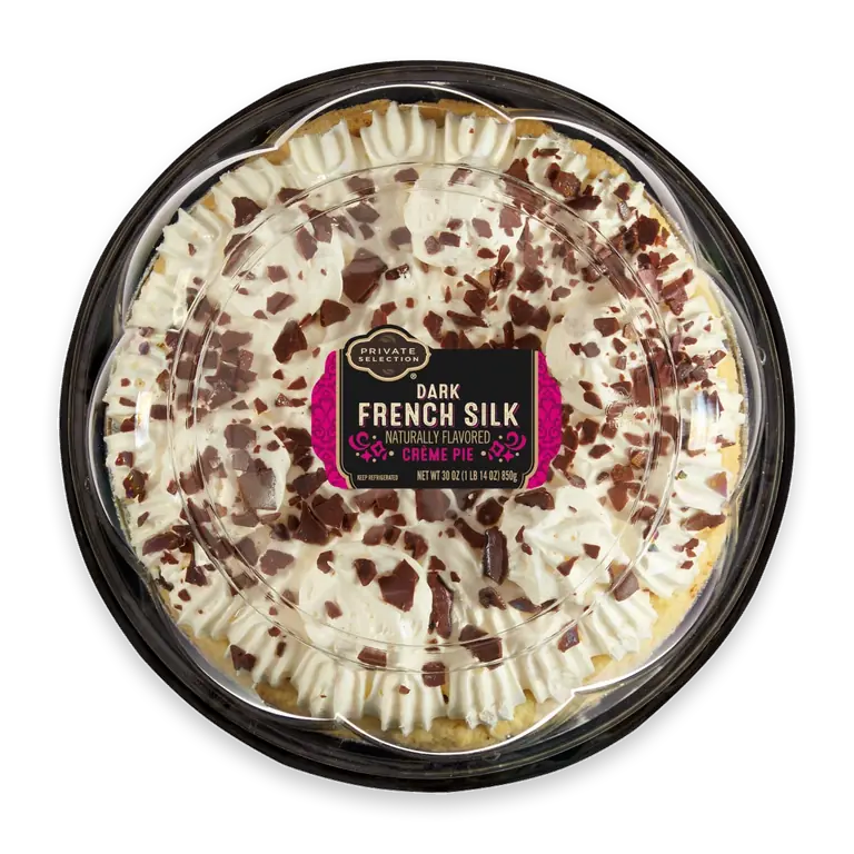 Dark French Silk Crème Pie