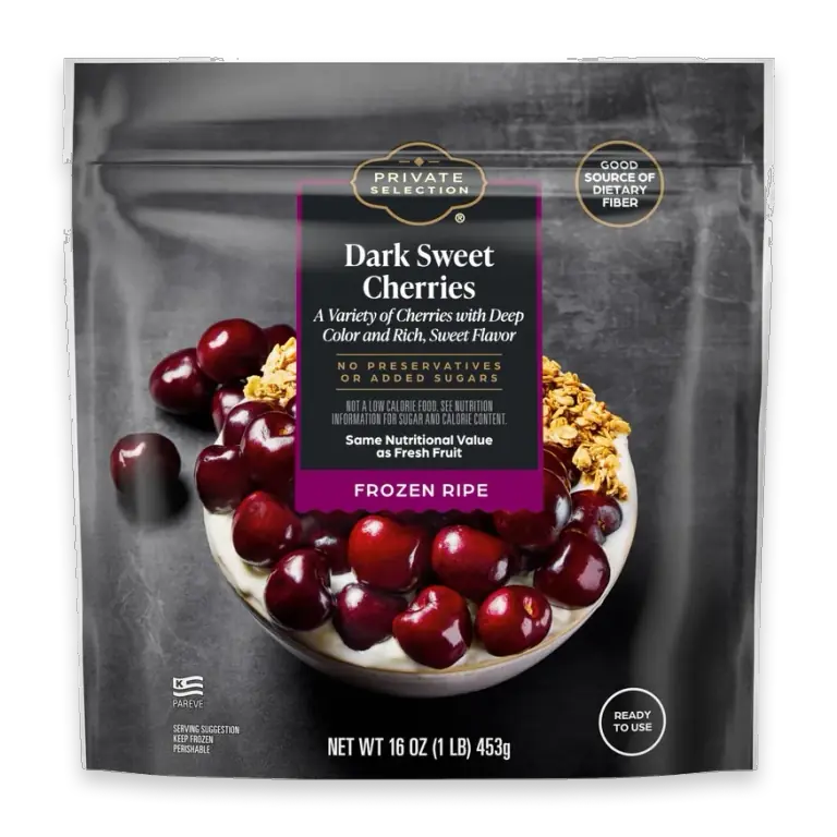 Dark Sweet Frozen Cherries