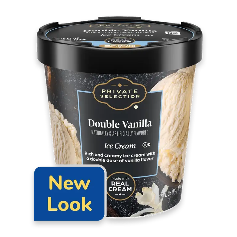 Double Vanilla Ice Cream Pint