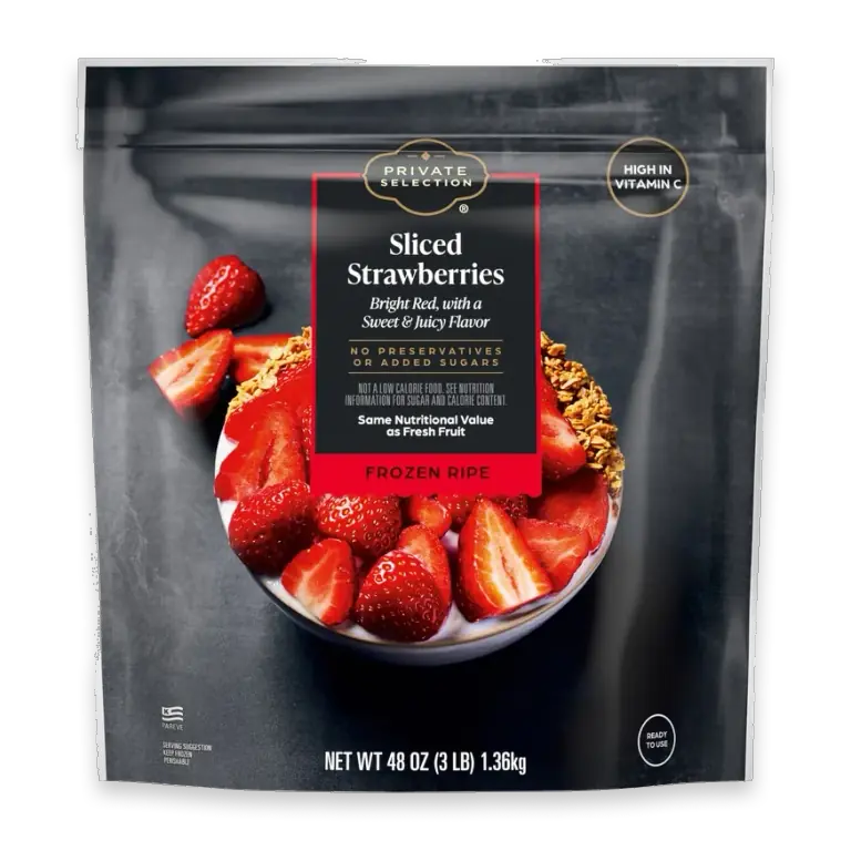 Frozen Sliced Strawberries