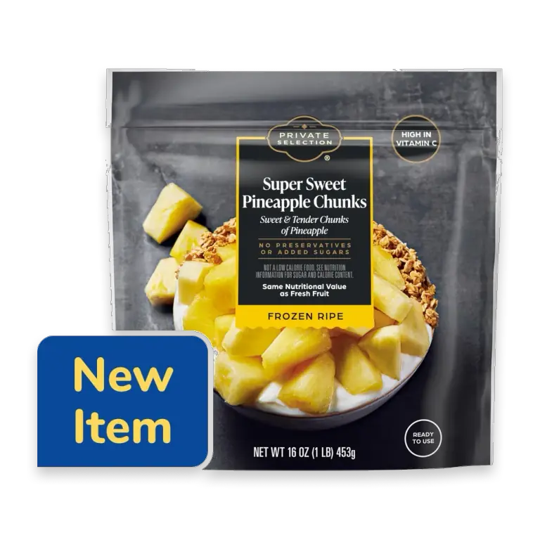 Frozen Super Sweet Pineapple Chunks