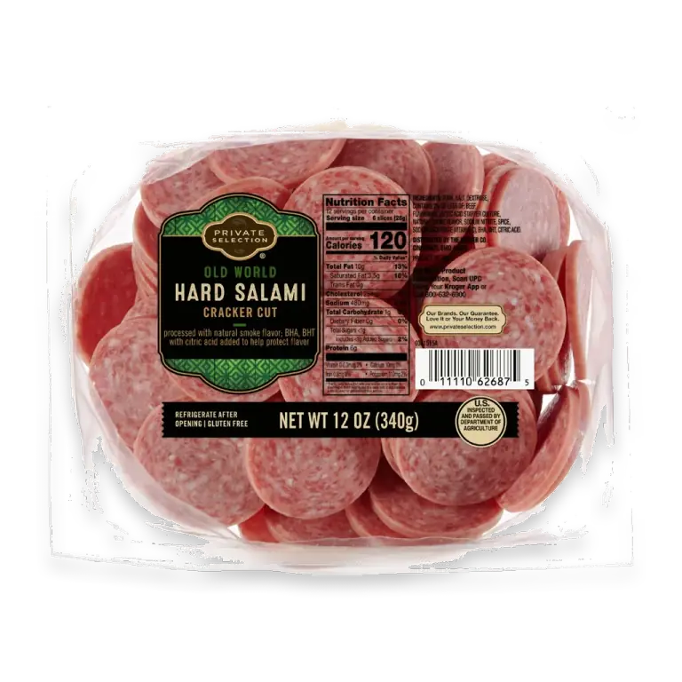 Hard Salami Cracker Cut