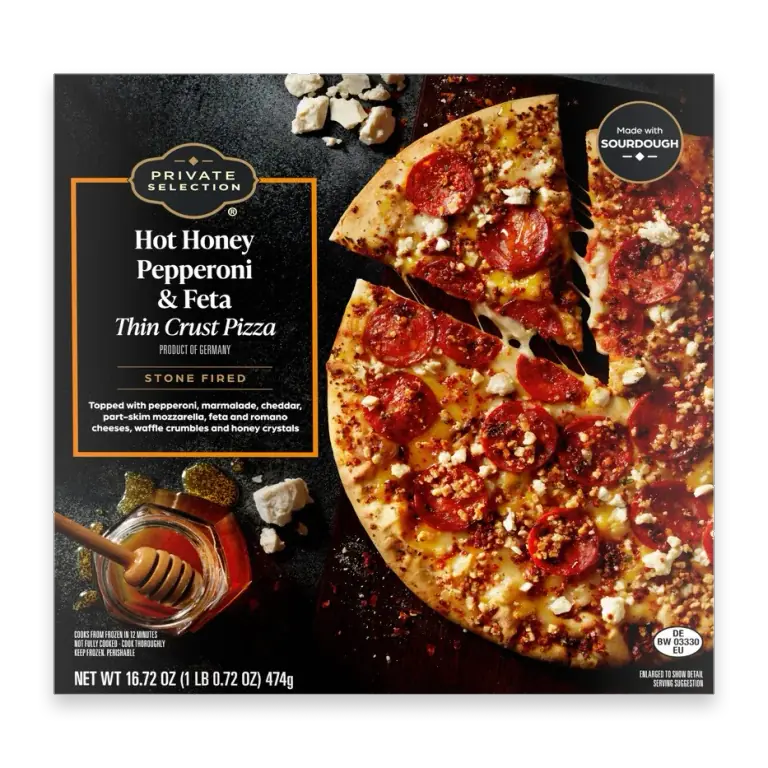 Hot Honey Pepperoni and Feta Thin Crust Frozen Pizza