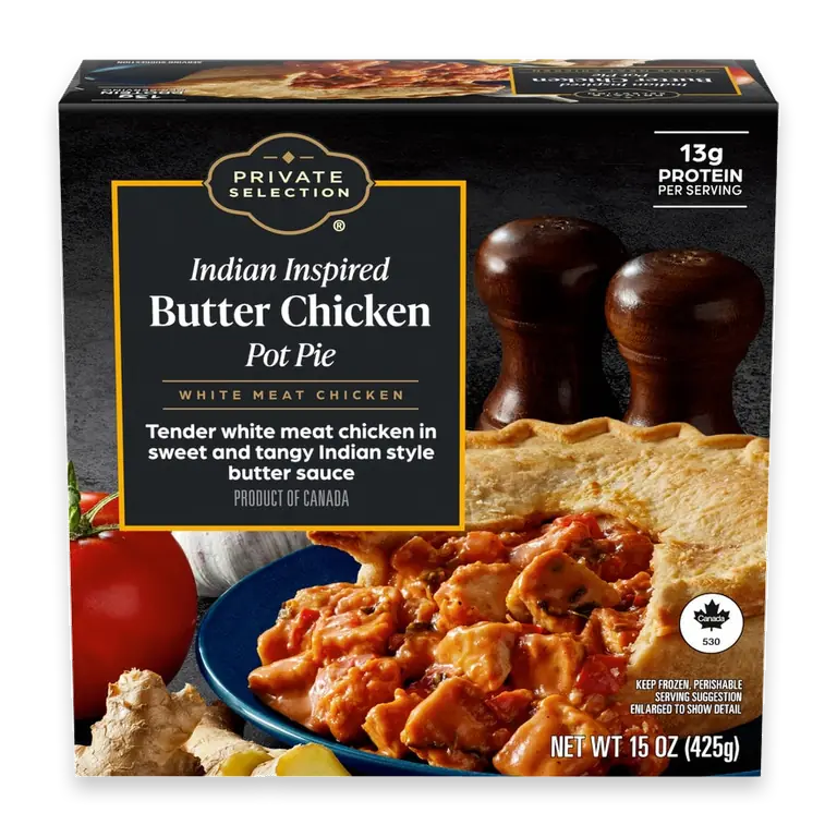 Indian Inspired Butter Chicken Pot Pie