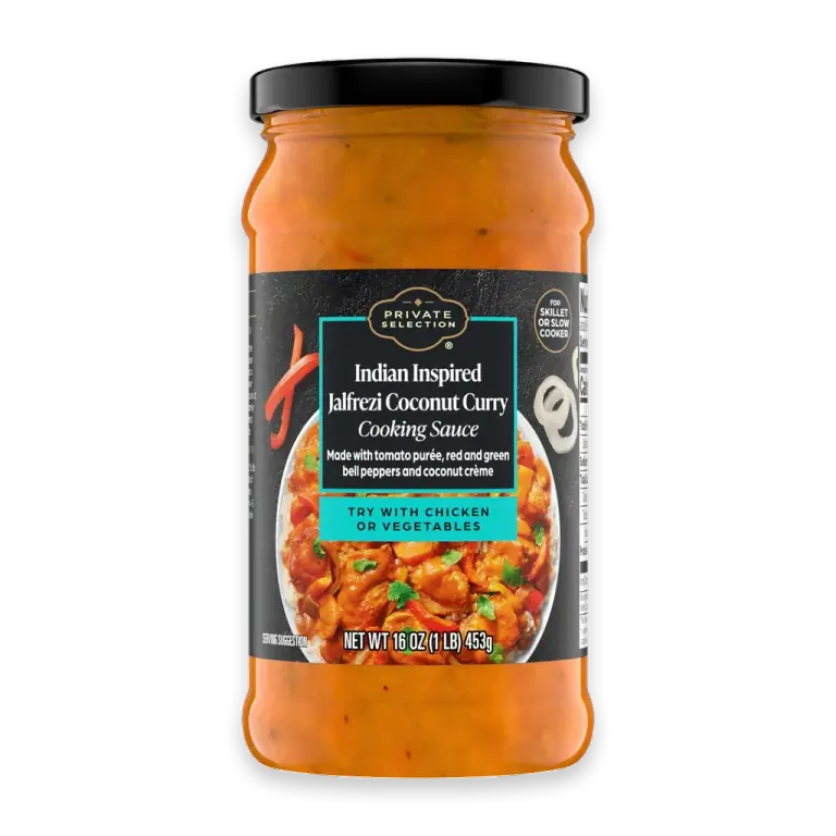 Indian Inspired Jalfrezi Coconut Curry Cooking Sauce