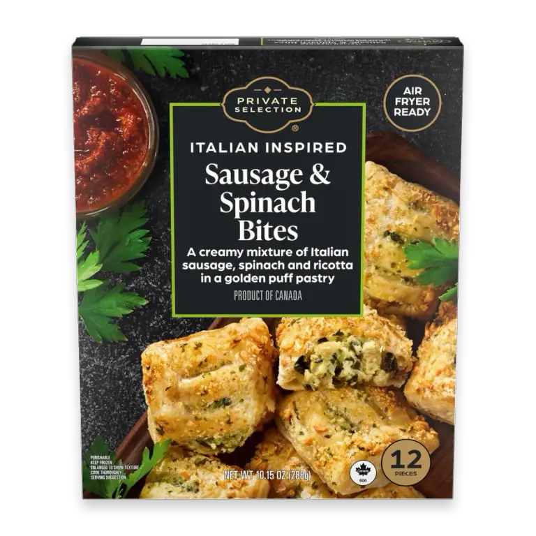 Italian Inspired Sausage and Spinach Bites