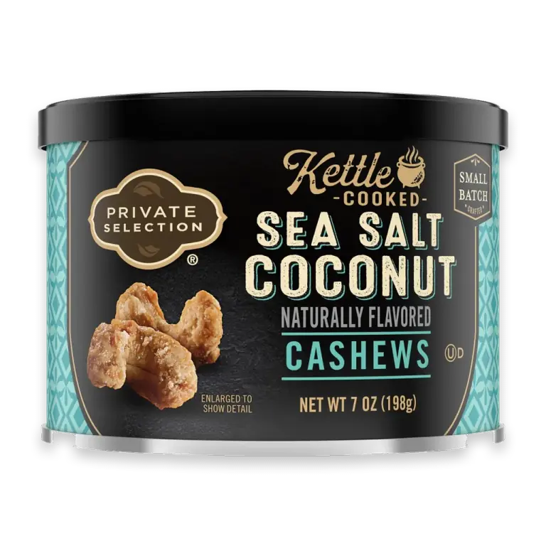 Kettle Cooked Sea Salt Coconut Cashews