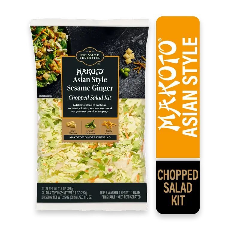 Makoto Asian Style Sesame Ginger Chopped Salad Kit