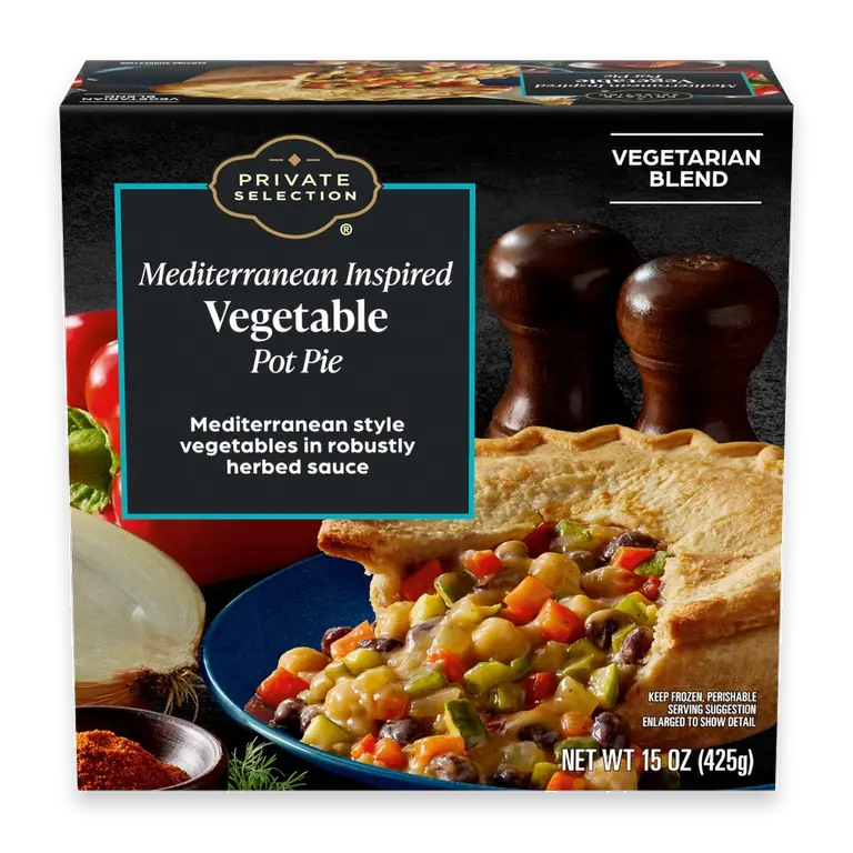 Mediterranean Inspired Vegetable Pot Pie