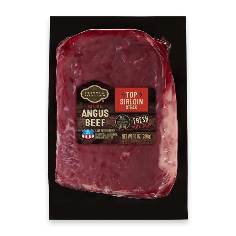 Natural USDA Choice Angus Beef Top Sirloin Steak