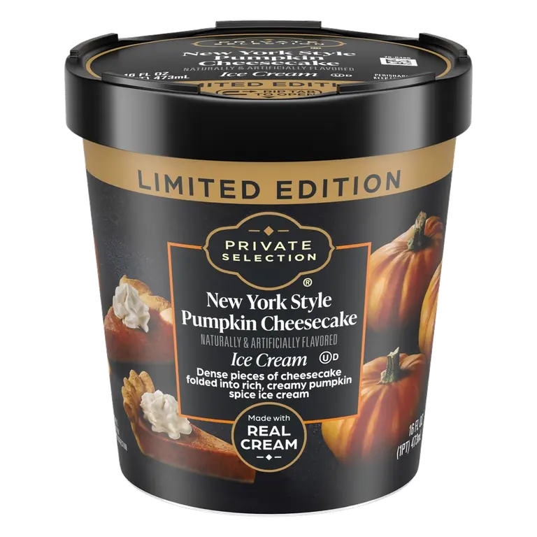 New York Style Pumpkin Cheesecake Ice Cream Pint