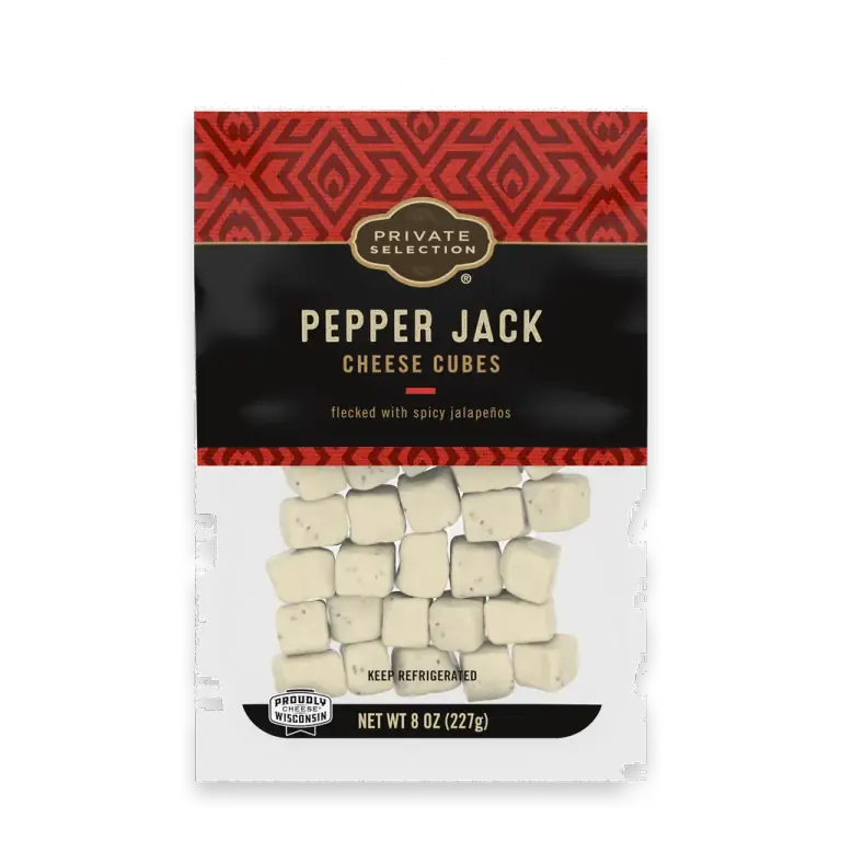 Pepper Jack Cubed Cheese
