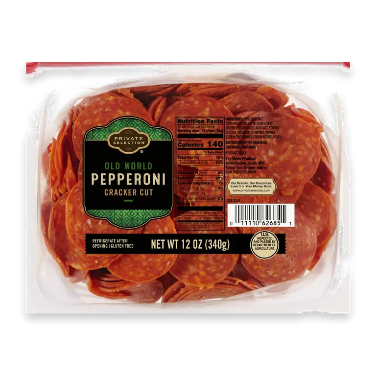 Pepperoni Cracker Cut