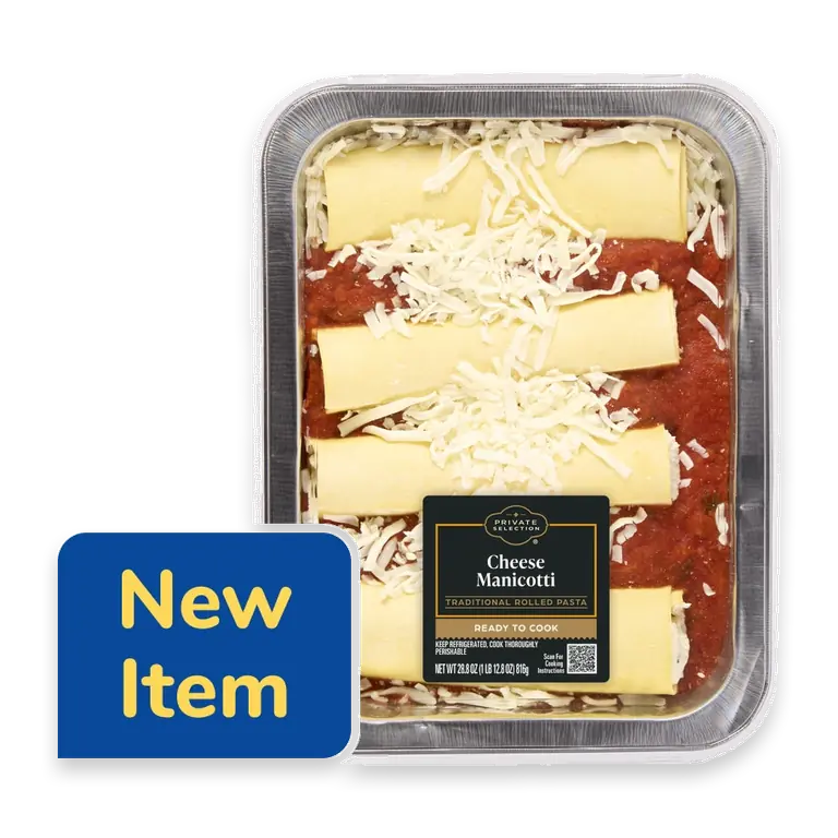 Ready to Cook Cheese Manicotti