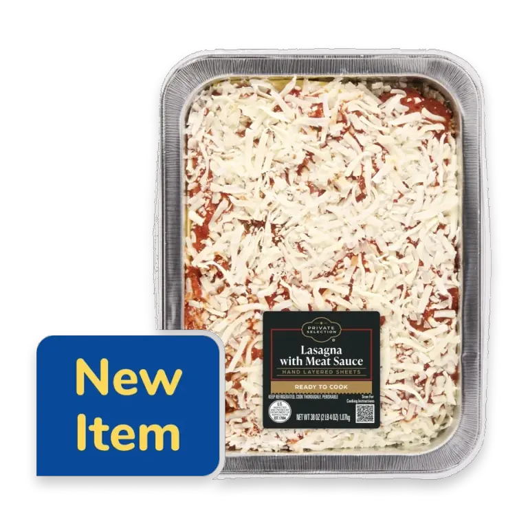 Ready to Cook Lasagna with Meat Sauce