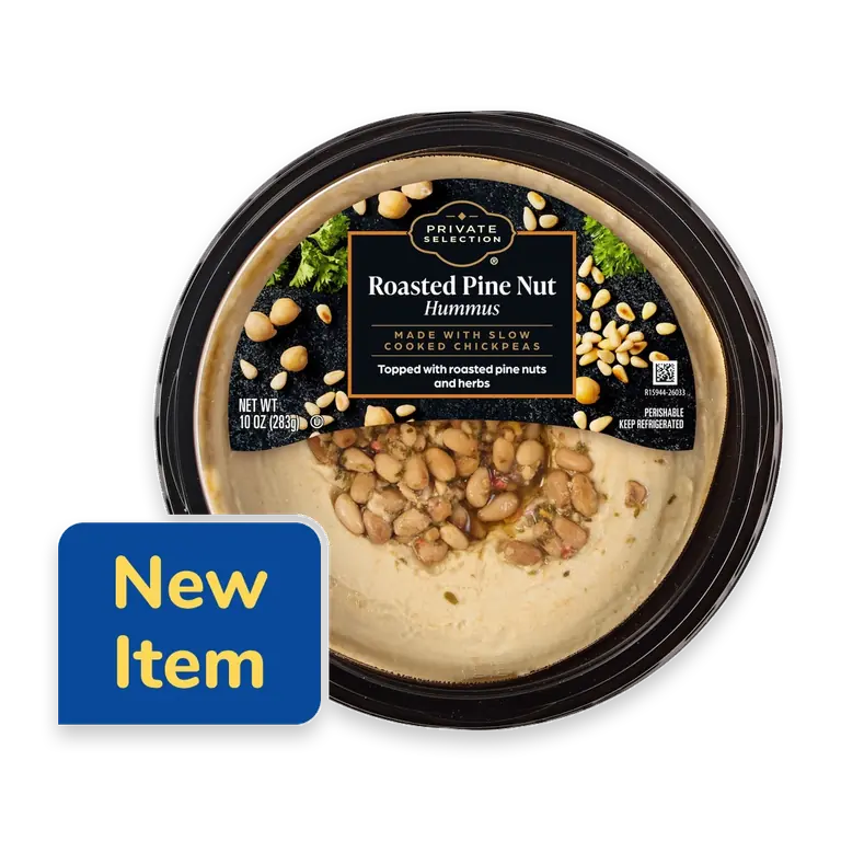 Roasted Pine Nut Hummus