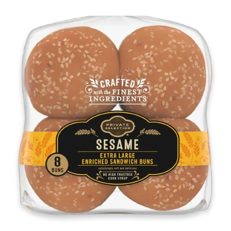 Sesame Extra Large Sandwich Buns