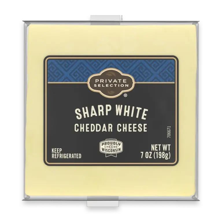 Sharp White Cheddar Block Cheese