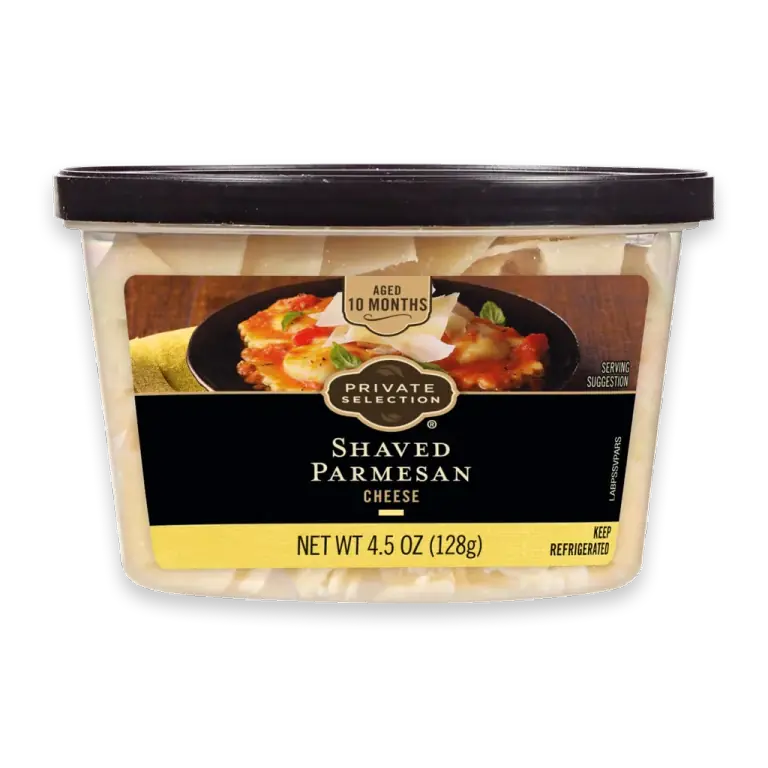 Shaved Parmesan Cheese Cup