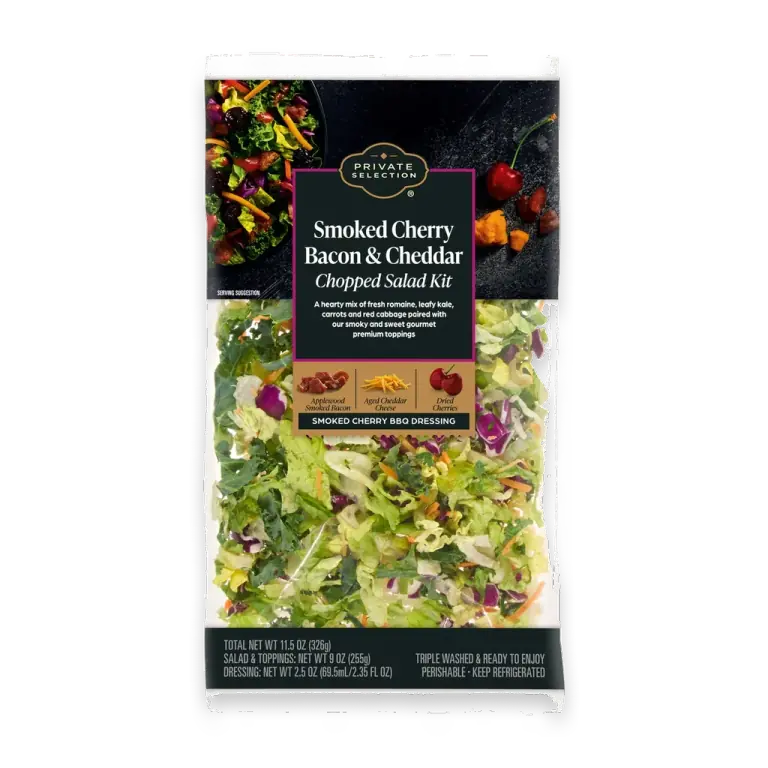 Smoked Cherry Bacon and Cheddar Chopped Salad Kit
