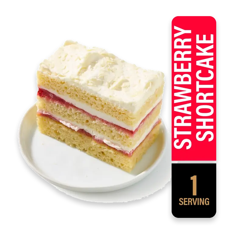 Strawberry Shortcake Slice
