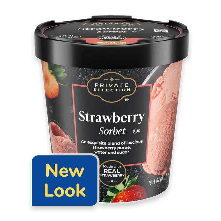 Strawberry Sorbet Pint