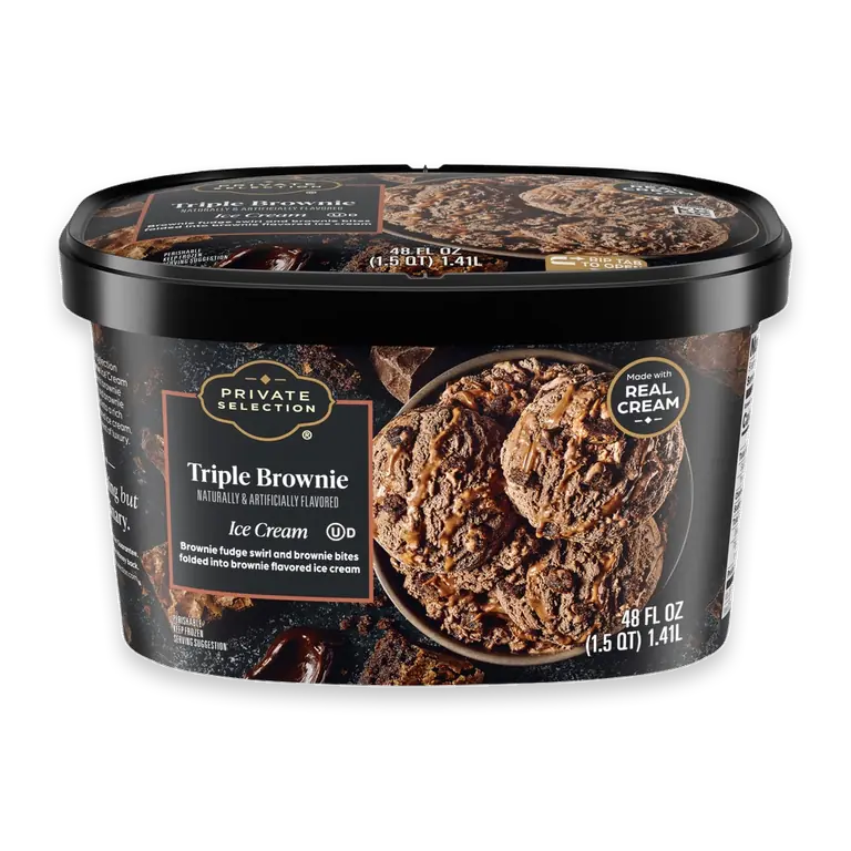 Triple Brownie Ice Cream