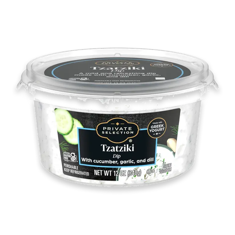 Tzatziki Greek Yogurt Dip With Cucumber and Dill