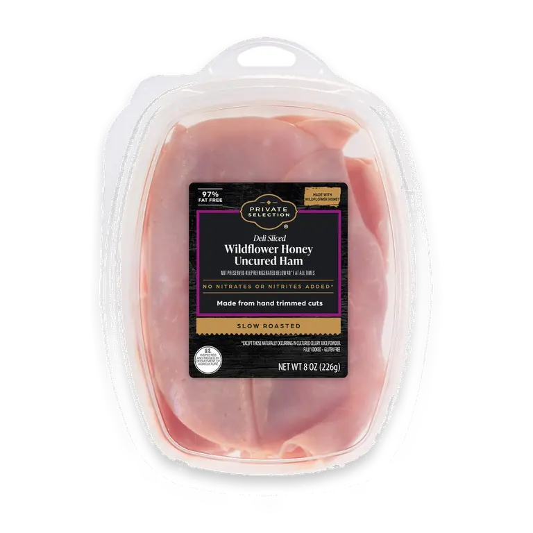 Uncured Wildflower Honey Deli Ham Sliced