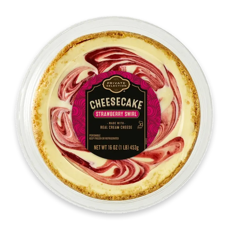 Uncut Strawberry Cheesecake
