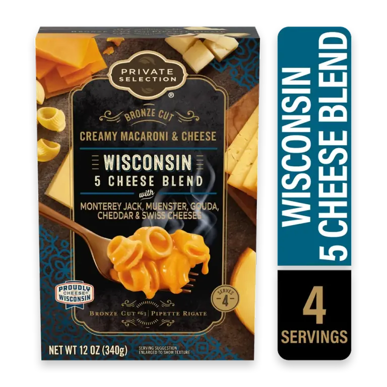 Wisconsin 5 Cheese Blend Macaroni and Cheese