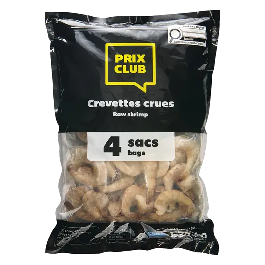 Frozen Shrimp Raw 31-40 1.36 kg