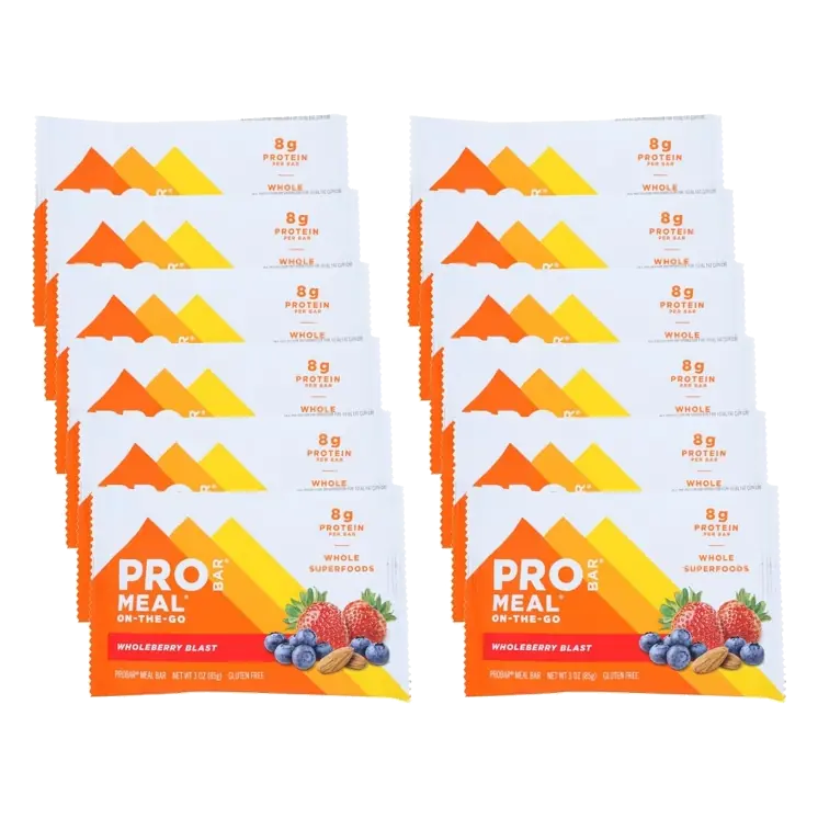 Probar Organic Wholeberry Blast Meal Bar Gluten-Free, 12 bars, 3 oz