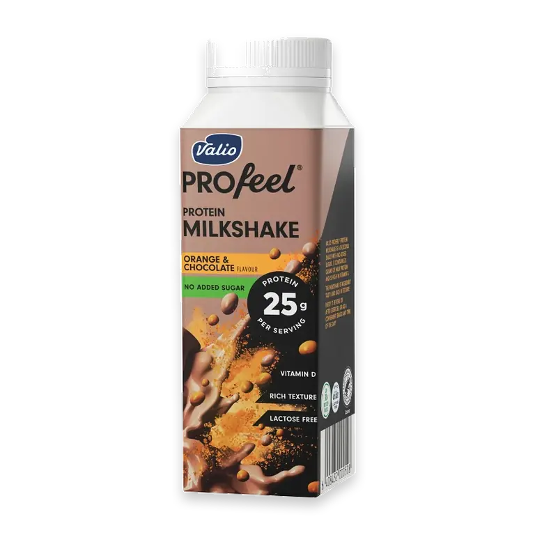 Proteinshake Apelsin Choklad Laktosfri 1,5% 250ml Valio PROfeel®