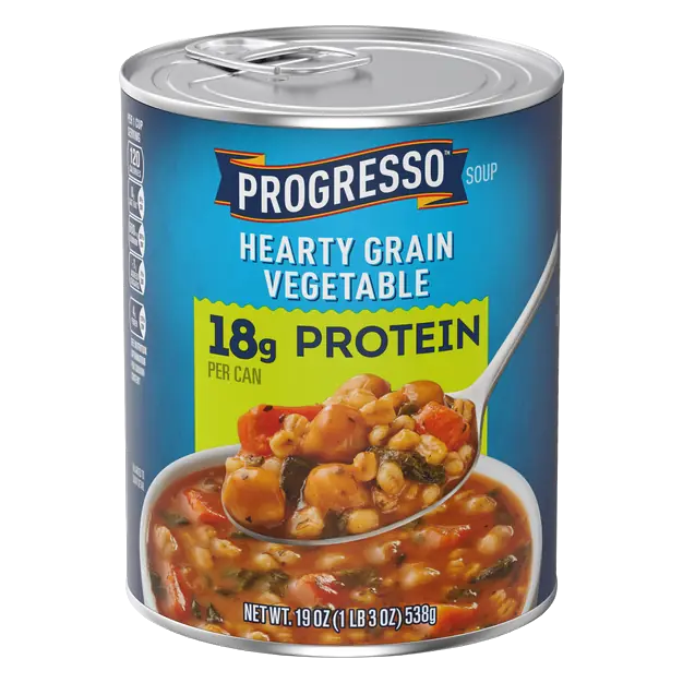18g Protein Hearty Grain Vegetable Soup